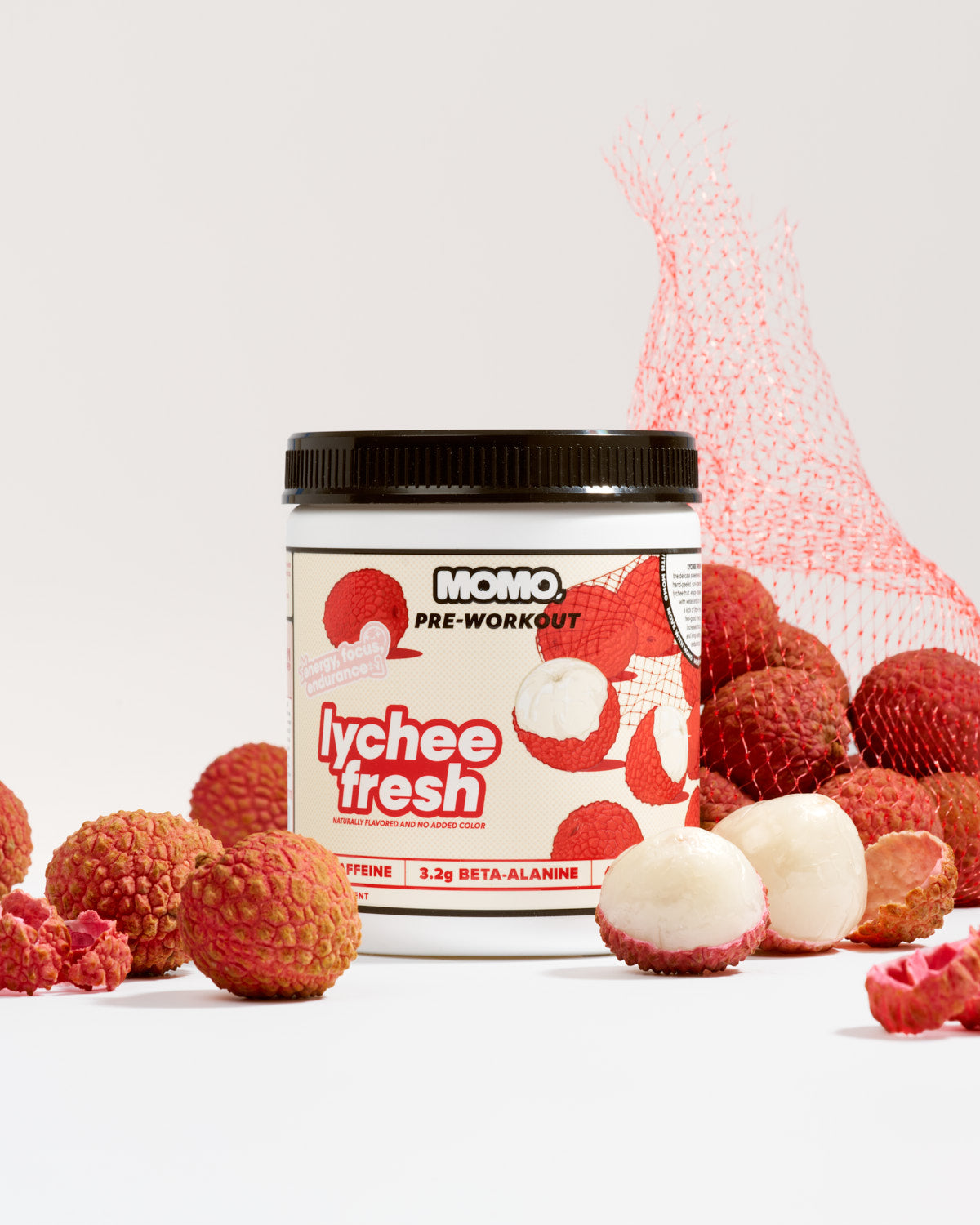 MOMO® pre-workout | Lychee Fresh | 40 scoops